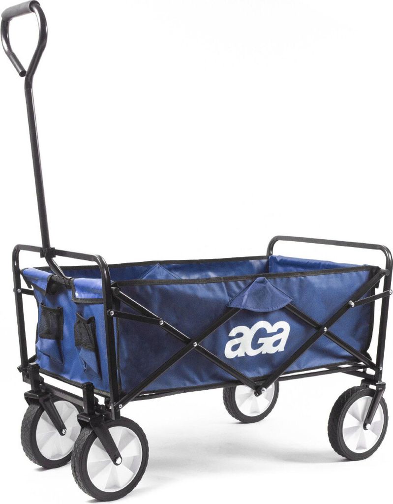 Aga Skladací prepravný vozík MR4610 Modrý Obrázok produktu 