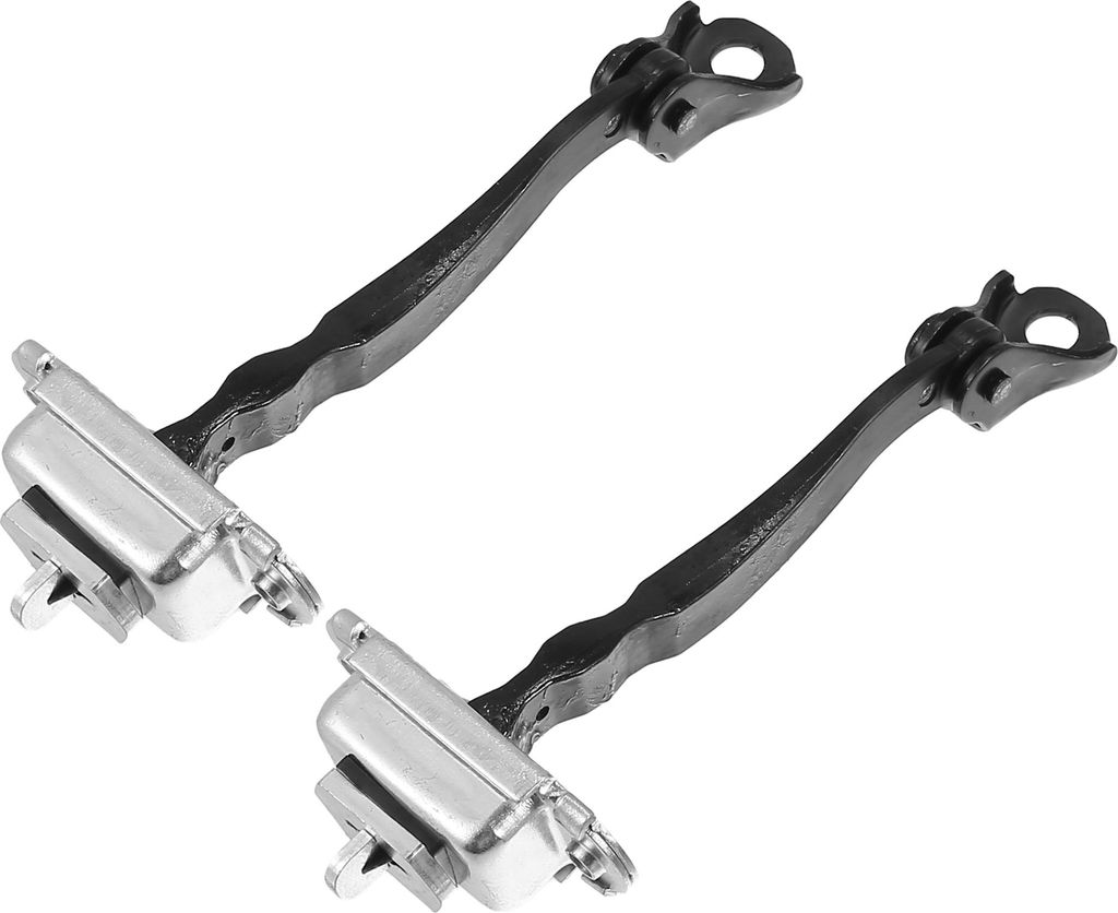 2 Stück Türstopper-Band Nr. 80430ZX60A/80430JA000/80430ZN51A für Nissan Altima 2007-2012, langlebiges Metall, silberfarben vorne