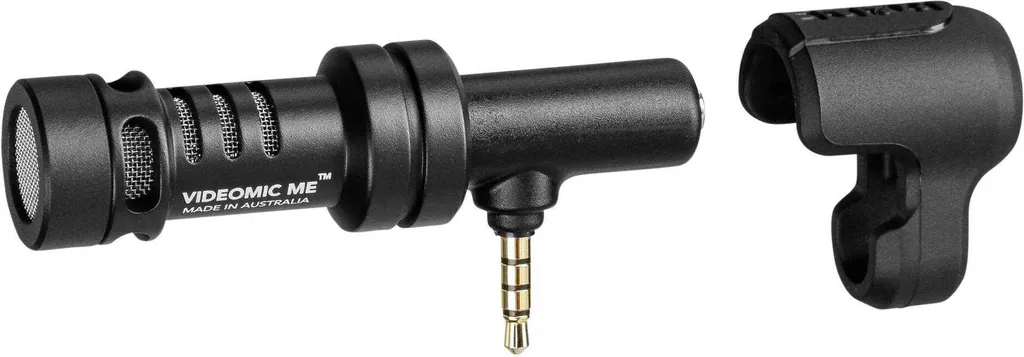 VideoMic Me rouge : micro cardioïde compact avec bonnette anti-vent