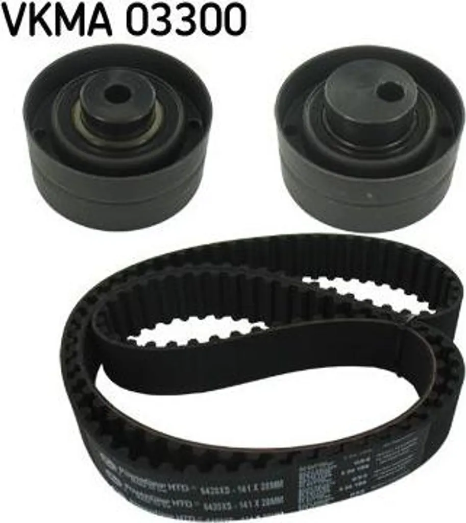 Kit courroie SKF VKMA03300 OE 081668 haute résistance Boxer Jumper