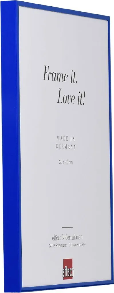 Acquista Cornice 24x30 Alluminio Blu Vetro Museale - Prezzo Offerta - 2