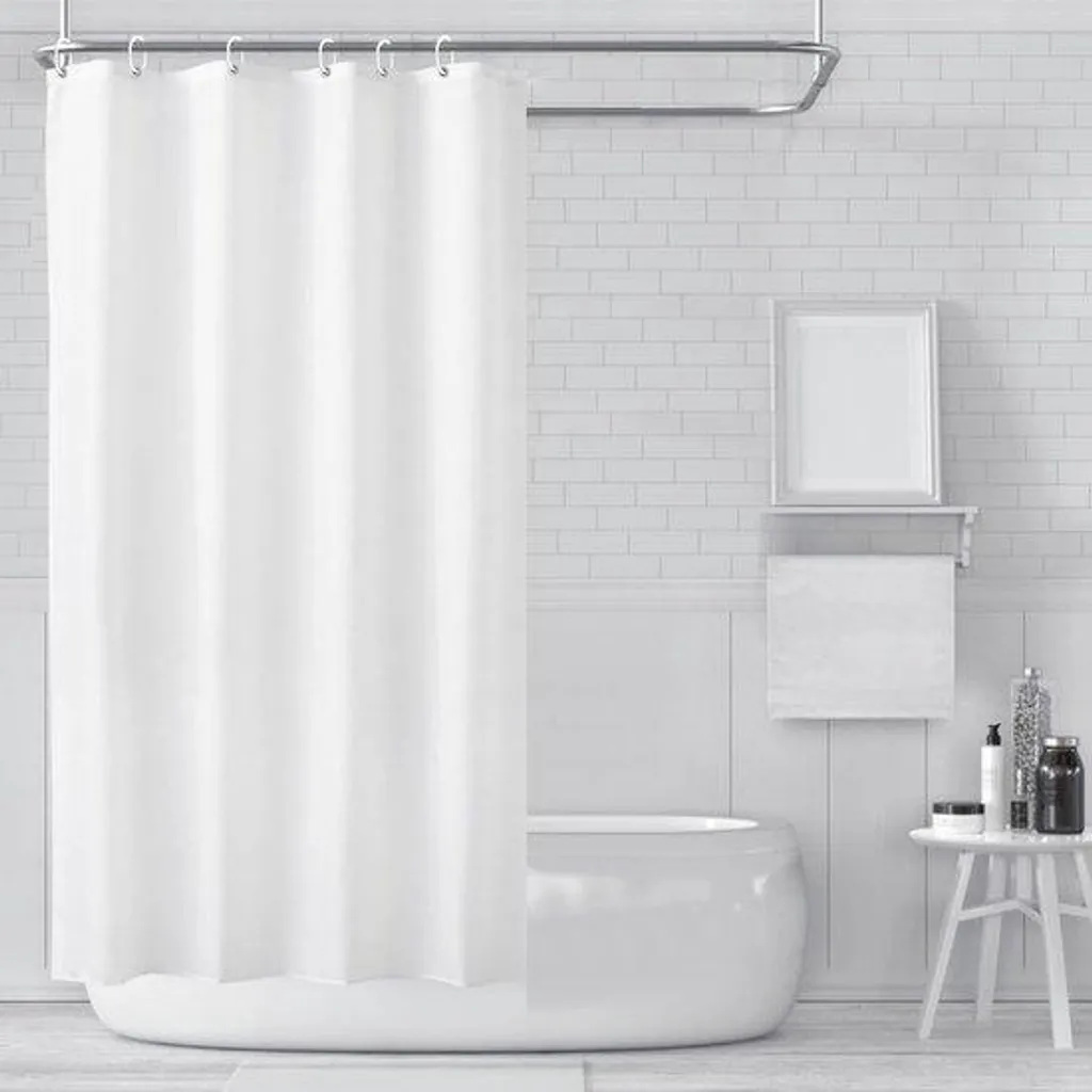 Rideau de Douche EVA Anti-moisissure 180x200cm Imperméable et Sans Odeur
