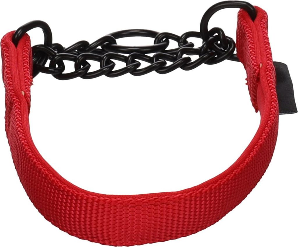 Flamingo Zug-Stop-Halsband Trero rot