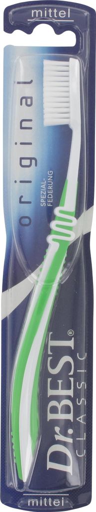 Dr. BEST Zahnbürste Classic Original mittel, 1 Stück Produktbild 
