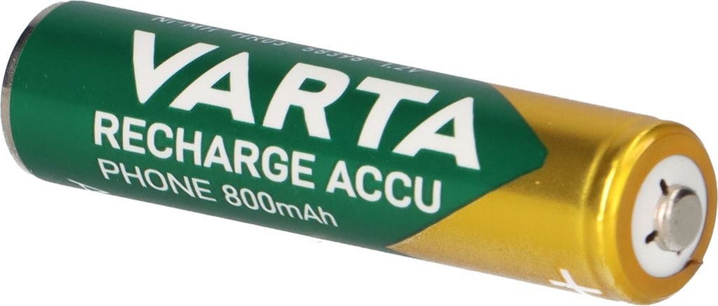 Varta RECHARGE telefónna batéria AAA HR03 800mAh 2ks. Obrázok produktu 30