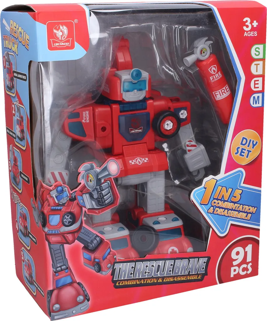 Tournevis autorobot 32 cm avec effets sonores et lumineux WIKY Brave