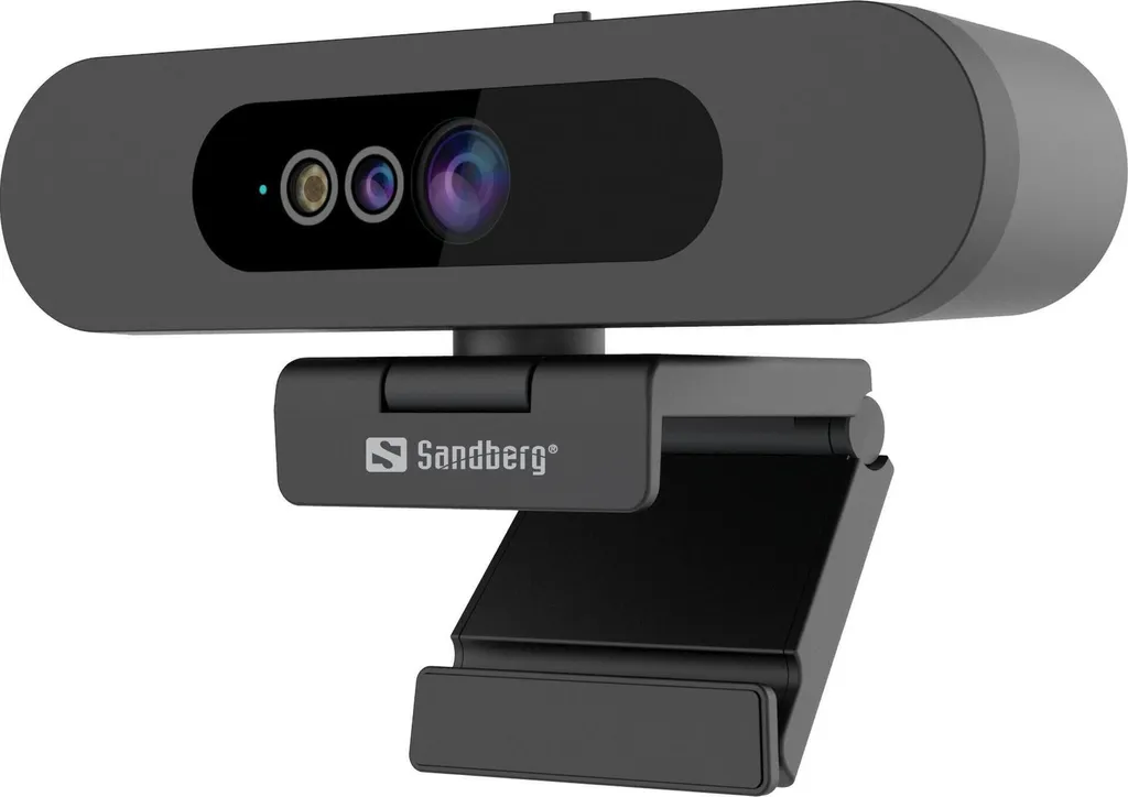 Webcam Sandberg Face-ID 2 134-40 Full HD 1080p avec Connexion USB 2.0