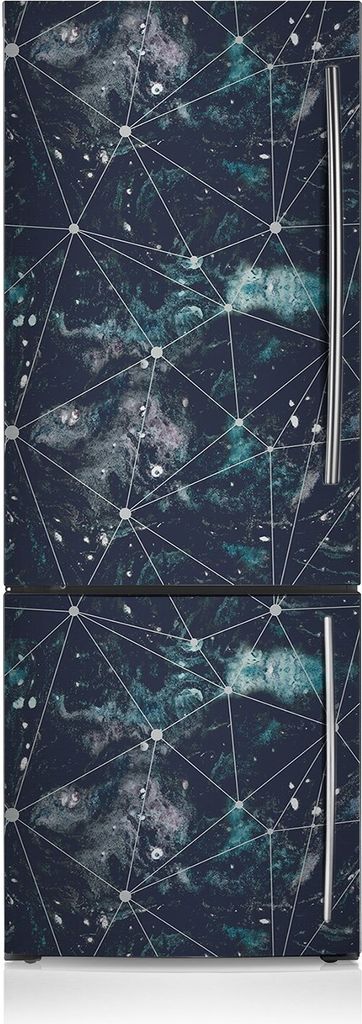 Magnete Küche Kühlschrank Kühlschrankmagnete 60x205 cm - Nachthimmel