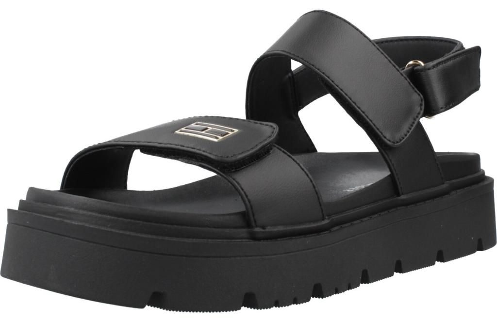 TOMMY HILFIGER SANDALIA TIRA ADHESIVA Schwarz Produktbild 