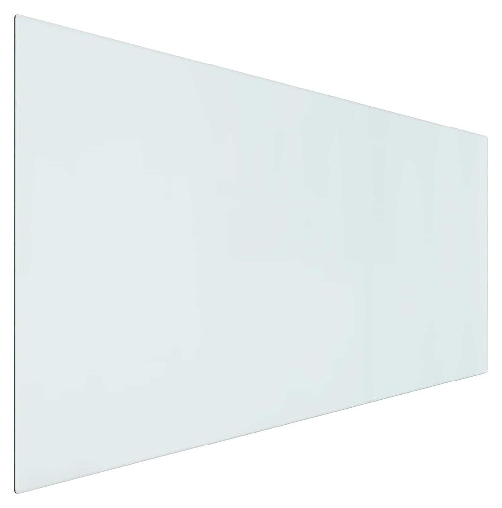 vidaXL Vuurkorf met glazen plaat, transparant, 120 x 60 cm, Productafbeelding 
