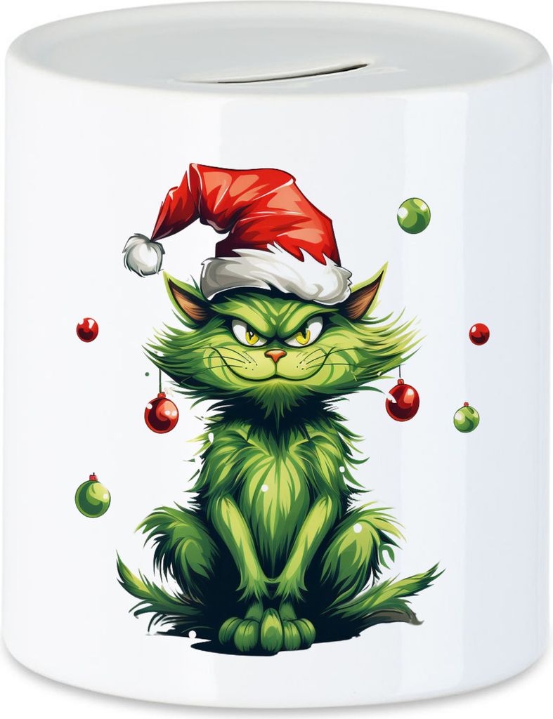 Böse Katze Spardose Weihnachten Cat Mom Cat Dad Dezember Adventszeit