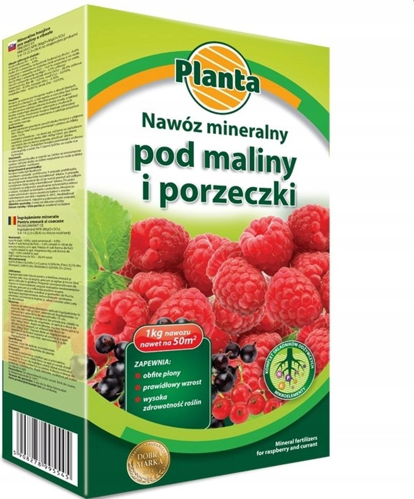 Concime minerale per lamponi e ribes 1 kg Immagine del prodotto 