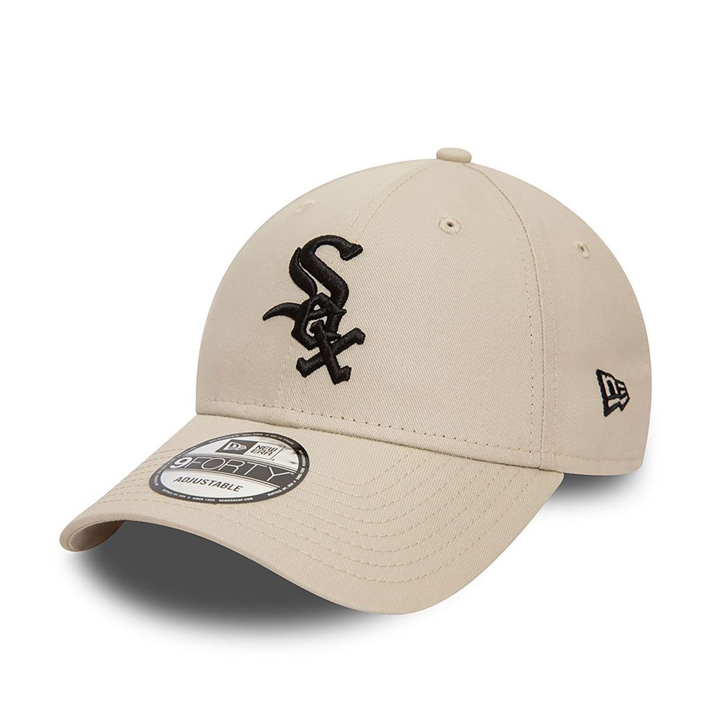 New Era 9Forty Strapback Cap - Chicago White Sox stone beige