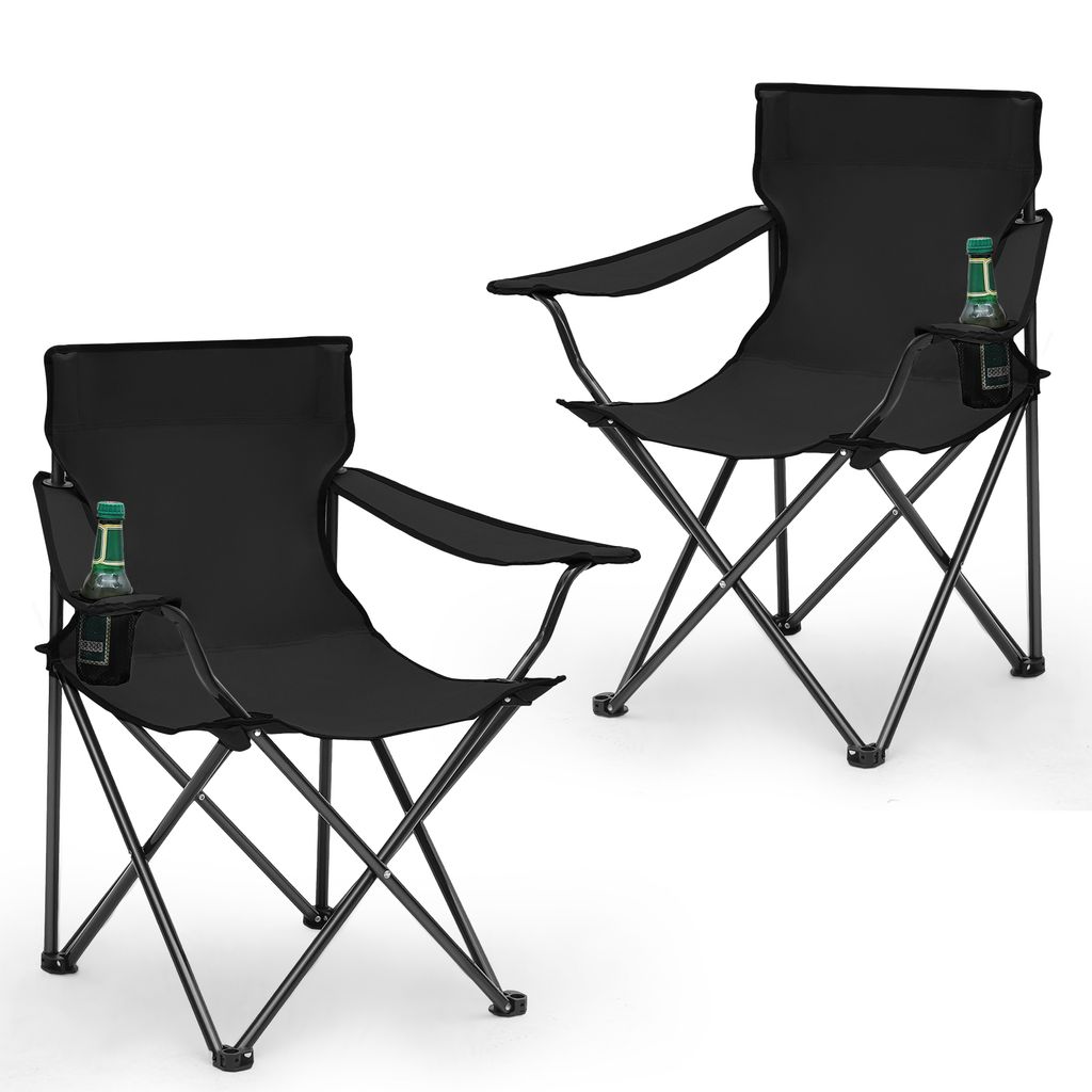 SUNULA 2er Set Campingstuhl Faltbar bis 100 kg, Faltstuhl Produktbild 