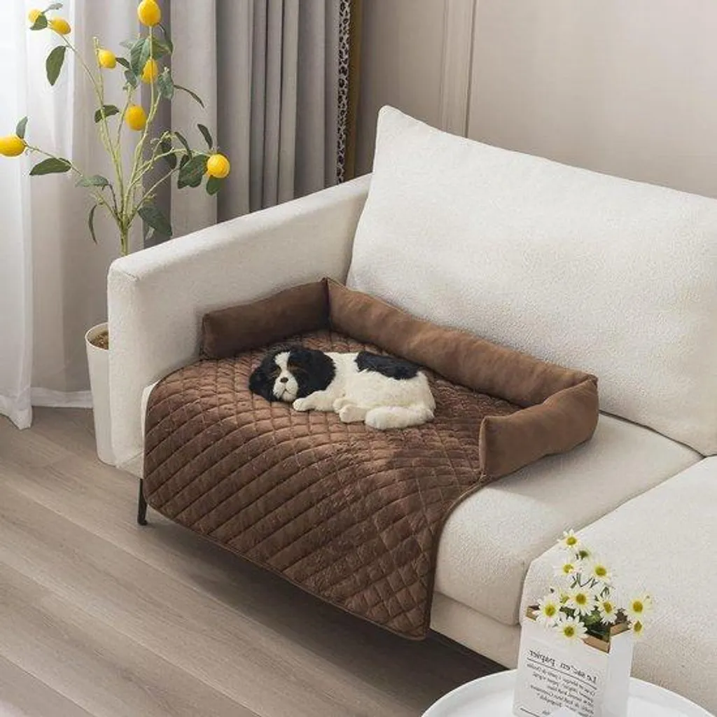 Lit pour chien 75x75cm lavable : fini les odeurs et le manque de place