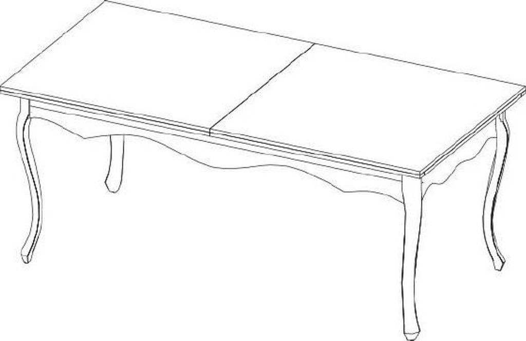 Holztisch Holz Handarbeit Klassische Tische Tisch Esstisch - Model PR-2