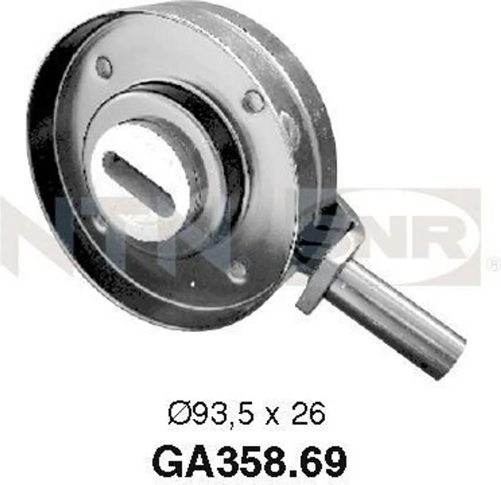 SNR GA358.69 Galet Tendeur de Courroie pour Peugeot 605 et Boxer OE 6453R8