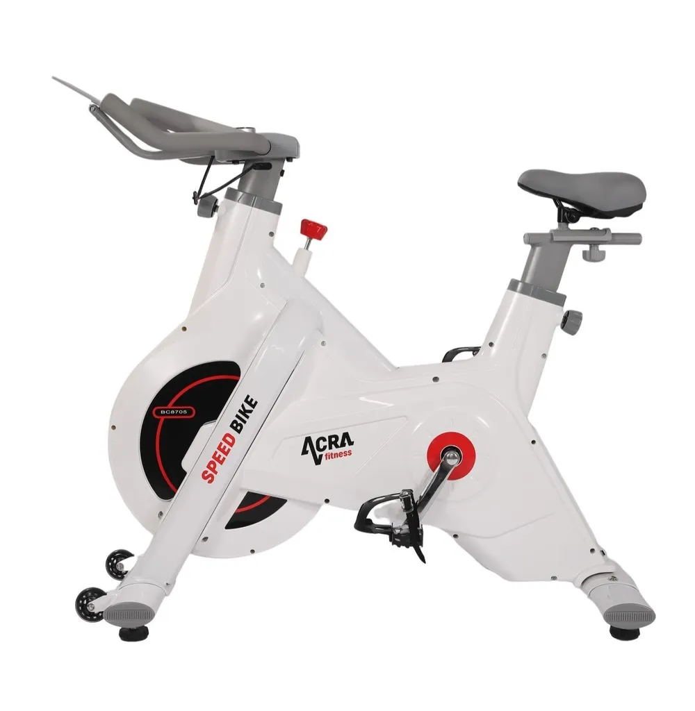 Vélo d'appartement de biking Acra BC8705 pour entraînement cardio