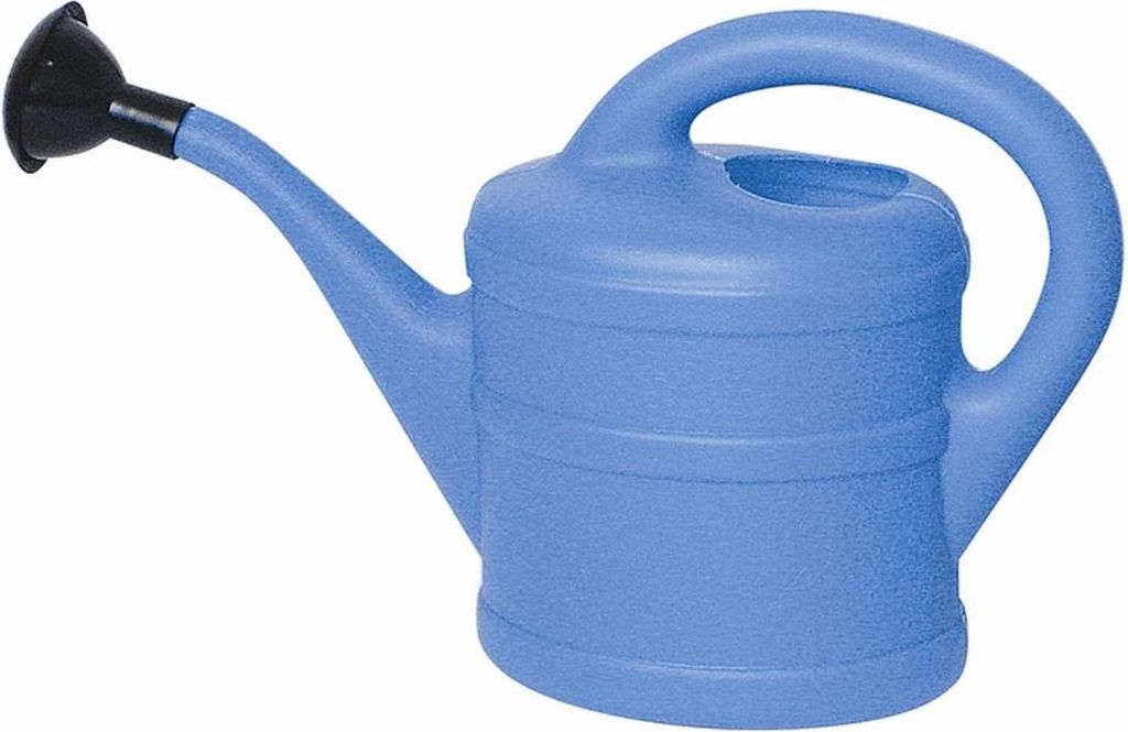 Giekanne , 1 Liter, aus Kunststoff in blau, 25x85x17 cm, Produktbild 