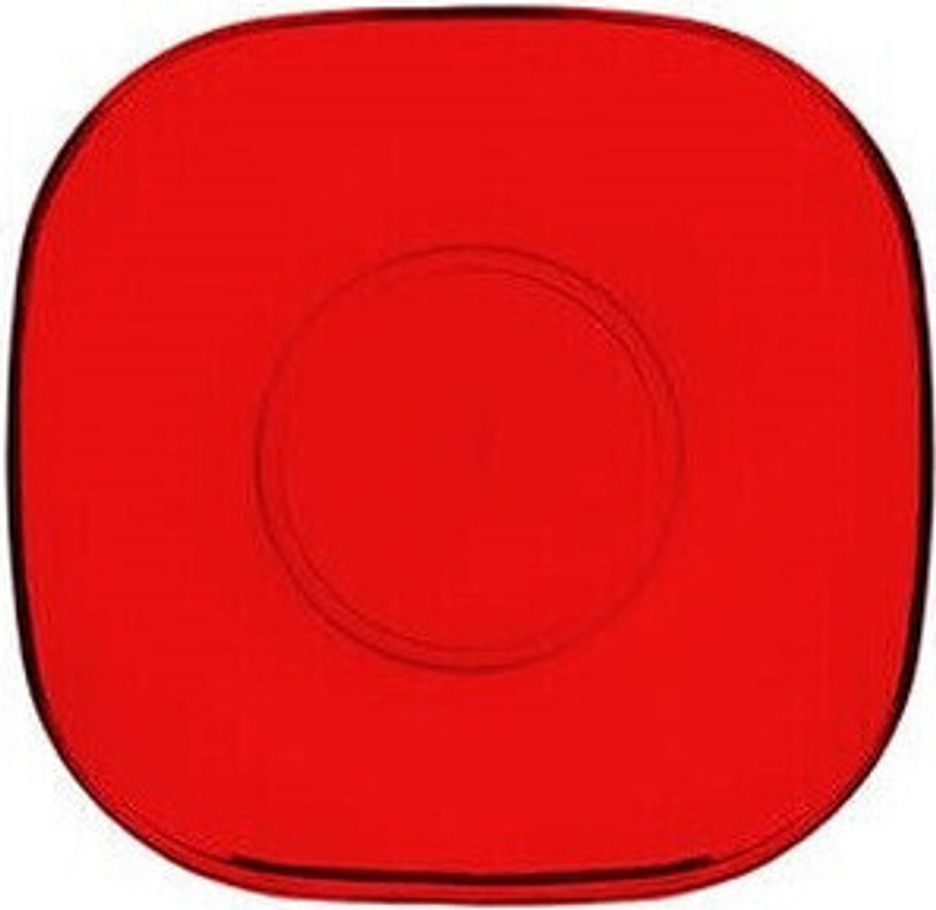 Glasteller Spring Colour 12,4 cm rot Produktbild 