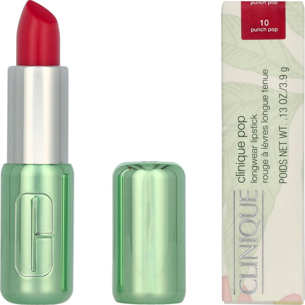 Clinique Pop Longwear Shine Barra De Labios Punch Pop 3,9g