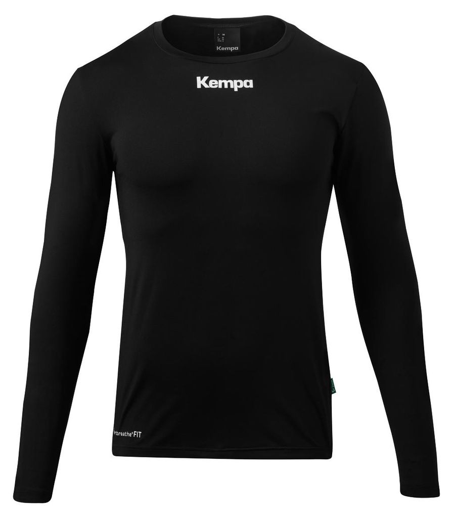 Kempa Attitude Langarmshirt - schwarz, Größe:116