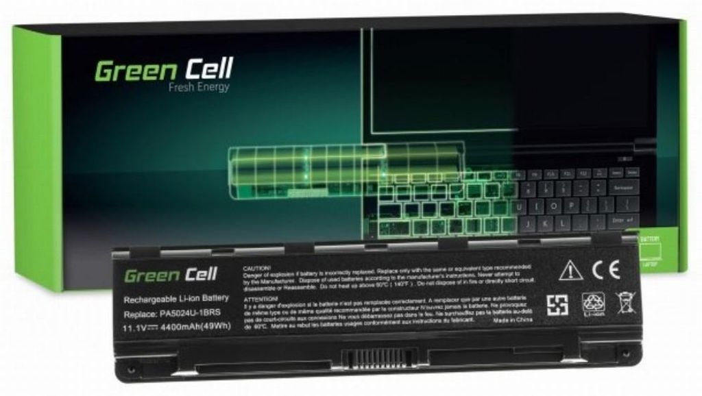 Green Cell für Toshiba Satellite C850 C855 C870 L850 L855 Produktbild 