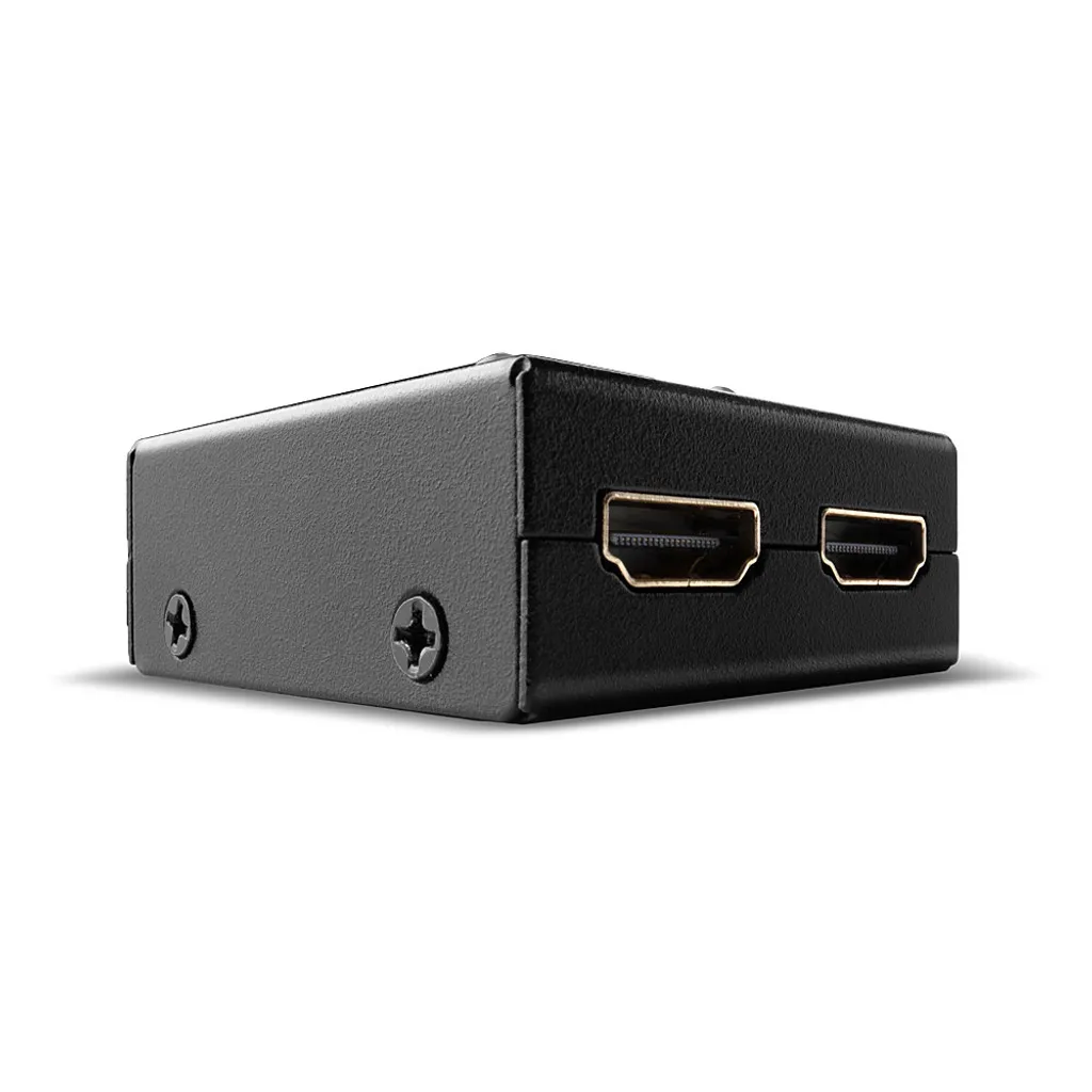 Plus besoin de débrancher vos câbles avec le Switch HDMI Lindy 2 Ports 18G