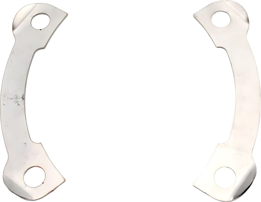 Sicherungsblech Set MOGA Edelstahl für Hercules K 50 GS, K 75 GS, Mokick
