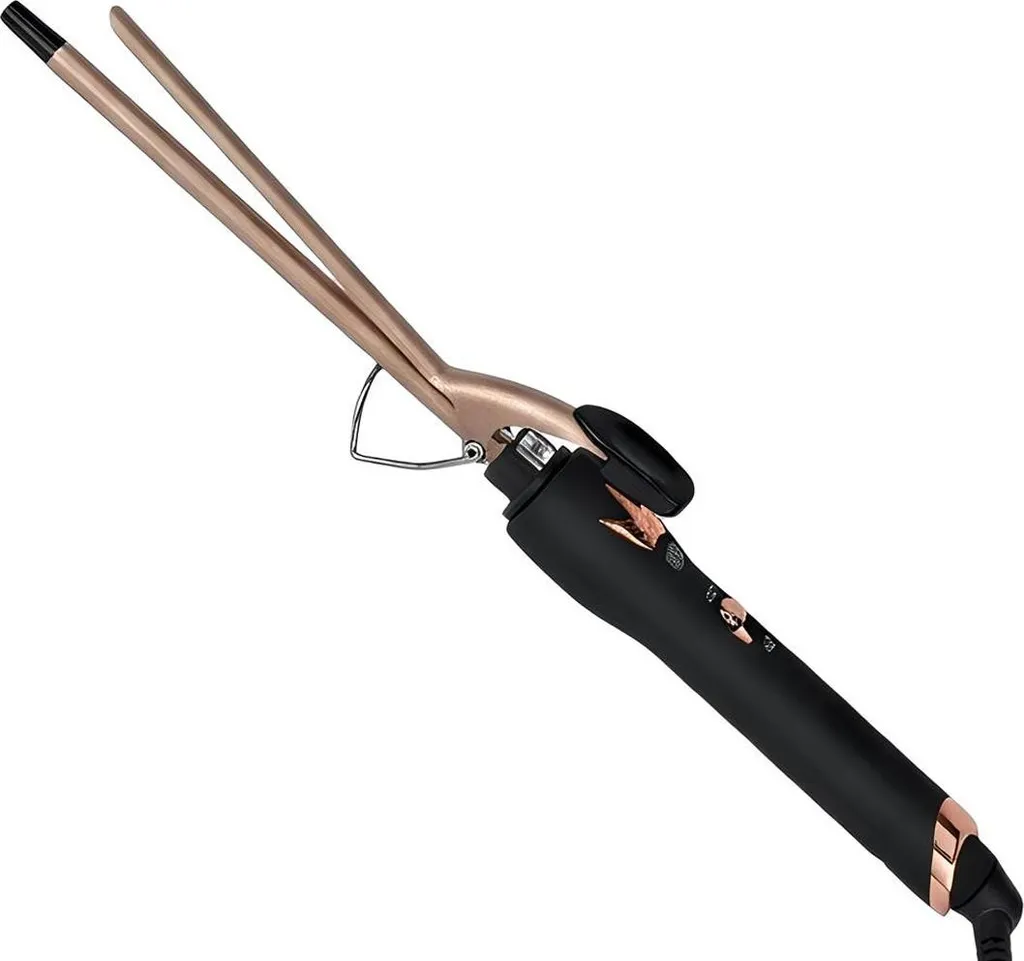 Ferro Arricciacapelli Avizar 25W Ceramica Tormalina Nero Oro | Prezzo