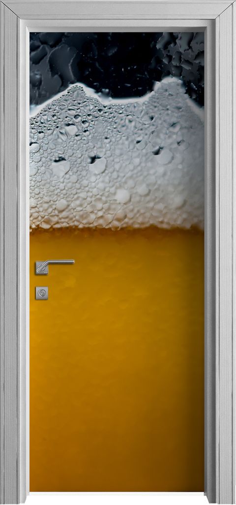 Tür Selbstklebende 80x210 cm Türfolie Türtapete Klebefolie - Craft Bier Blasen