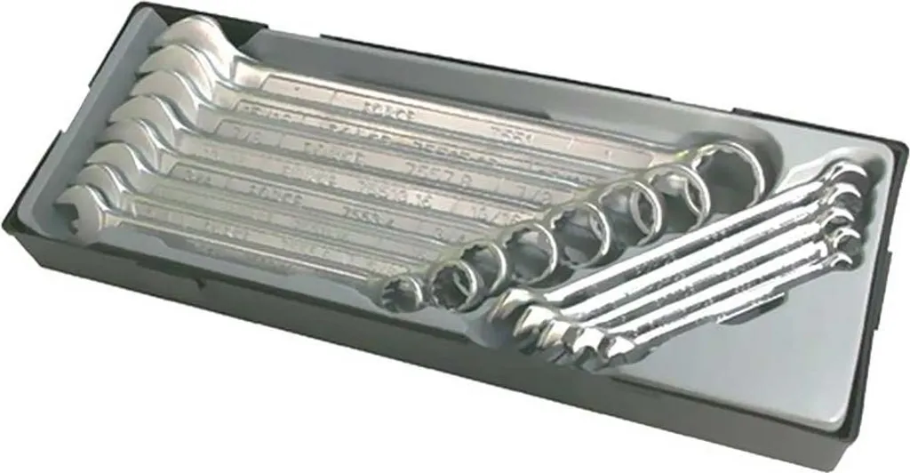 Jeu de clés mixtes JMPRing 6ON en acier chrome vanadium haute résistance