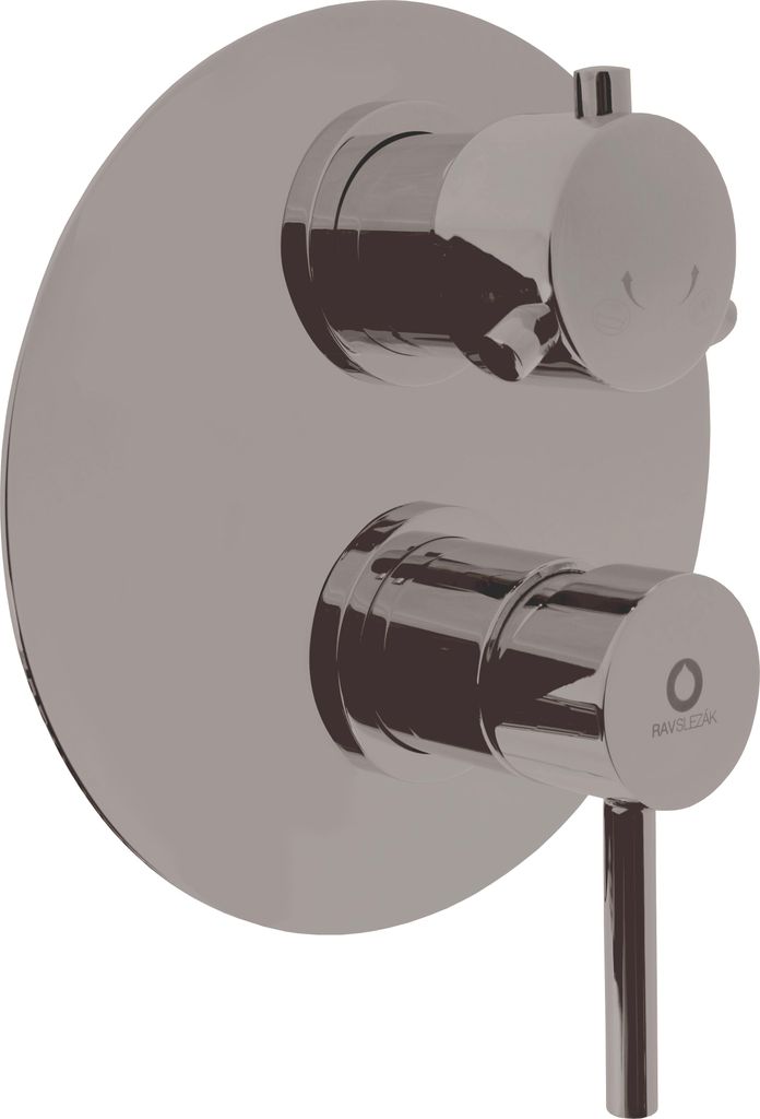copy of SEINA Unterputz-Einhand-Brausebatterie mit automatischer Abschaltung in Chrom RAV SLEZAK