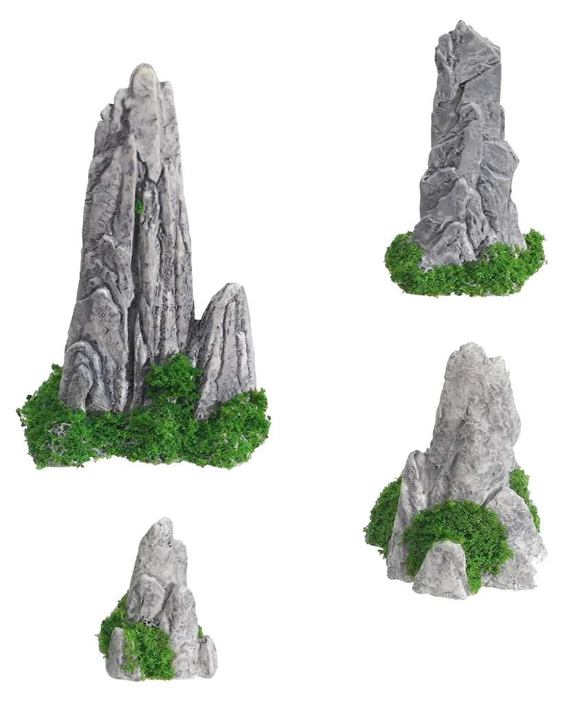 Aménagez votre Jardin Zen avec ces 4 Montagnes Miniatures anti-corrosion