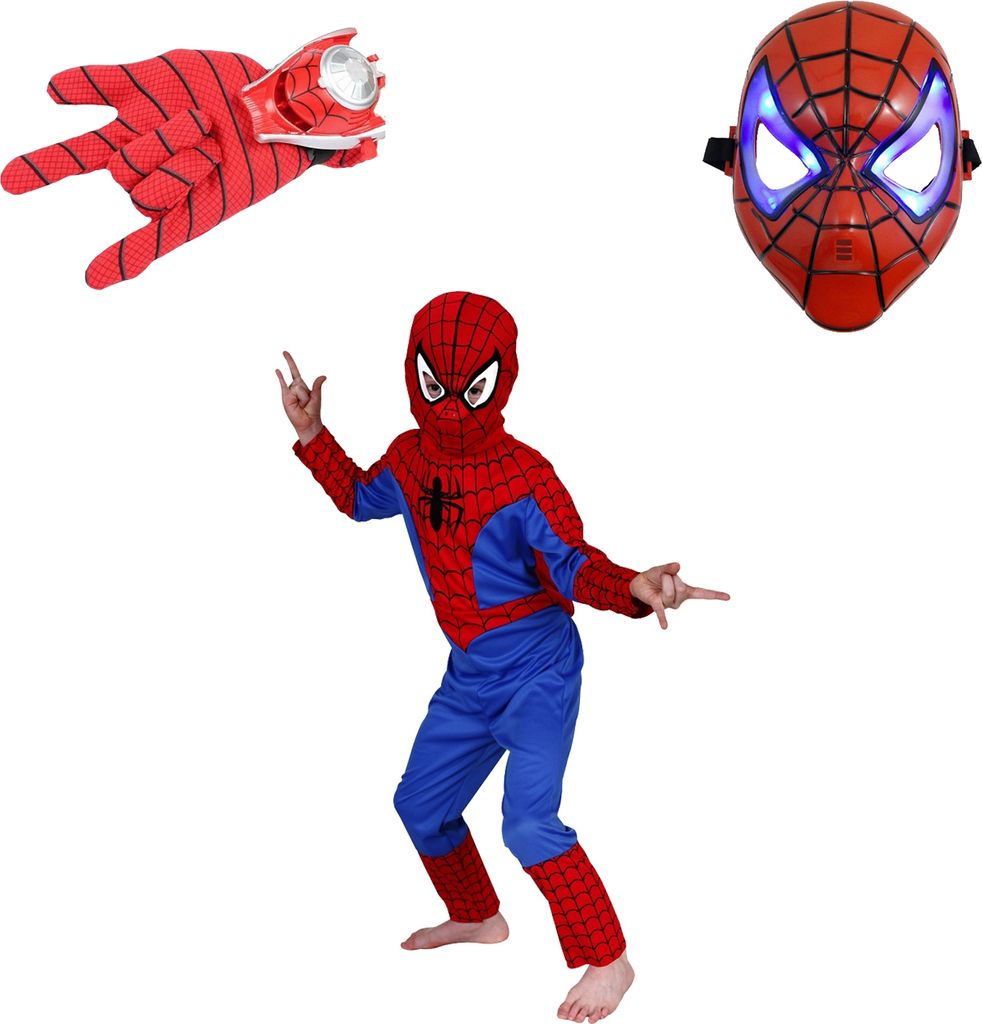 Spiderman Komplettset – T-Shirt + Shorts Für Kinder (Größen 3-8 Jahre), Sommer 2020