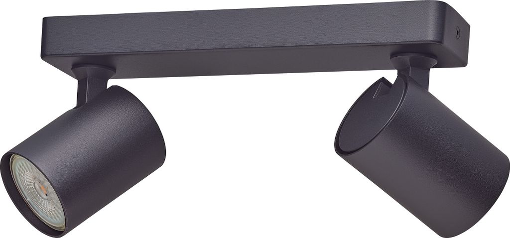 Oktaplex Deckenstrahler 2 flammig GU10 Deckenlampe LED Produktbild 
