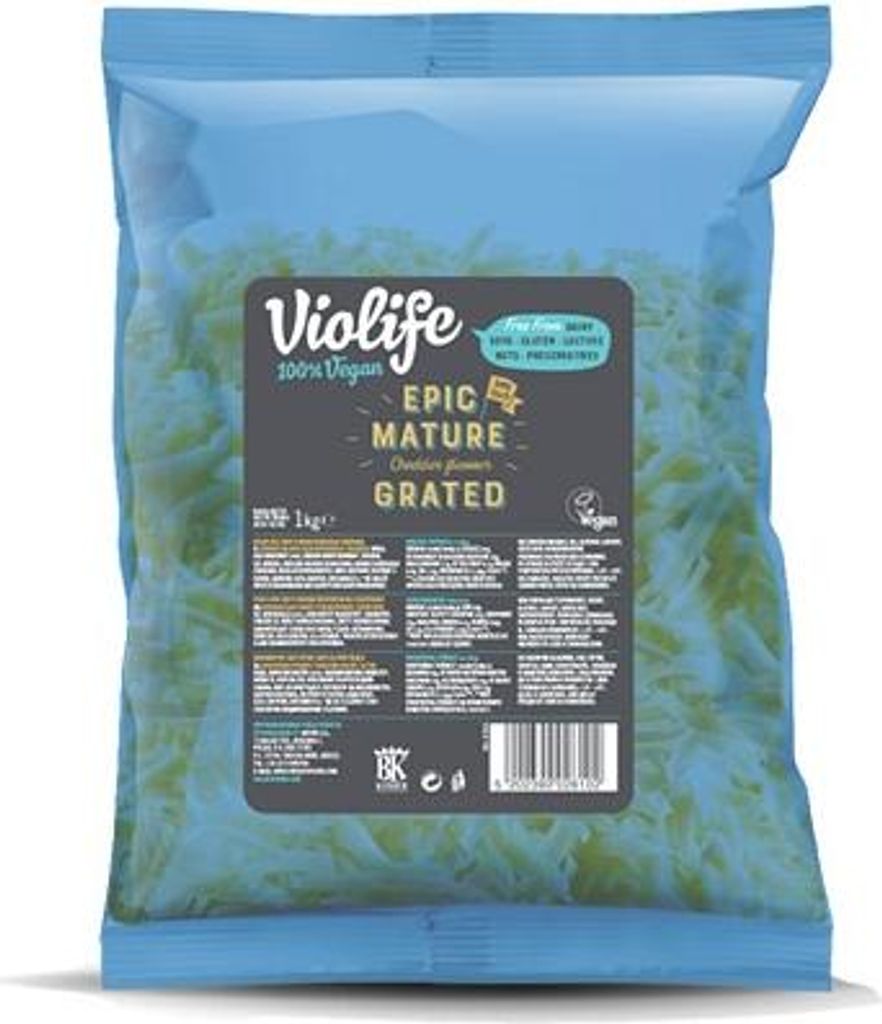 Ser wegański Cheddar Violife tarty 1 kg