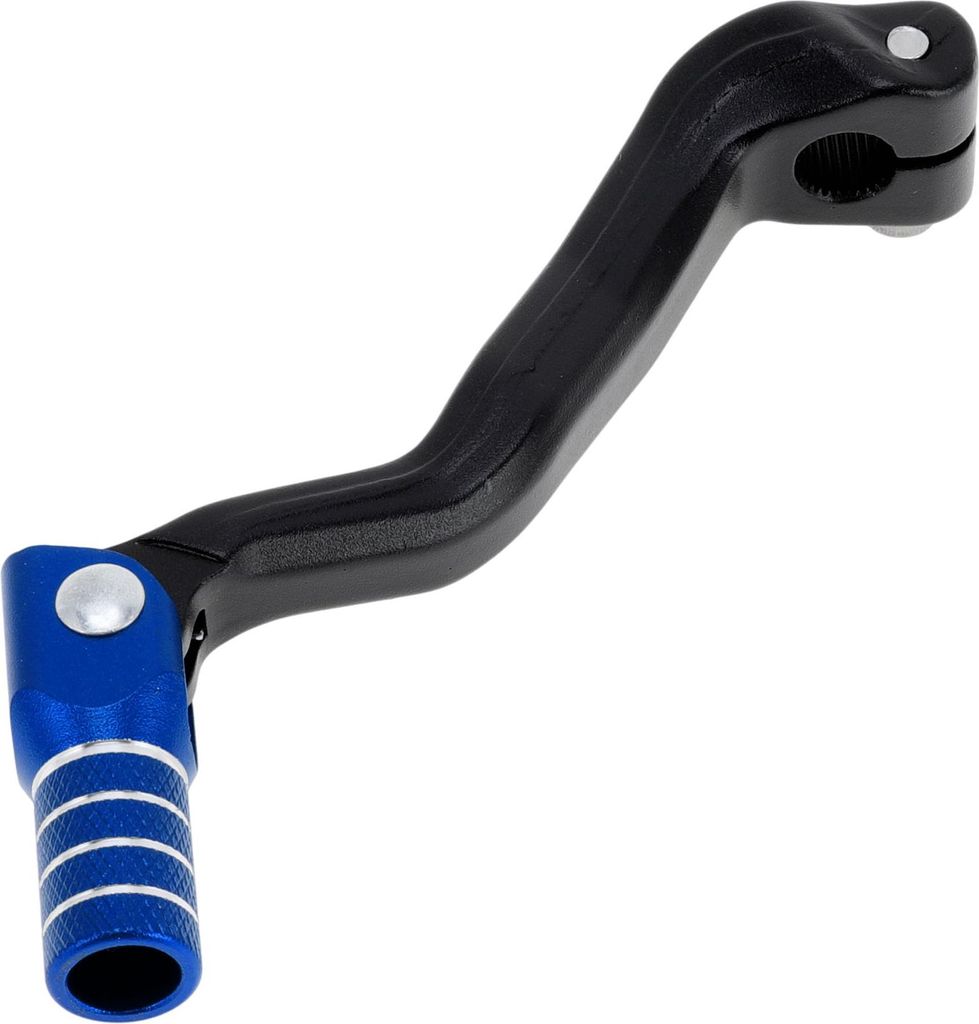 Faltbarer Motorrad-Schalthebel für Bosuer M4 Pedal-Schalthebelarm Schwarz Blau Silberton