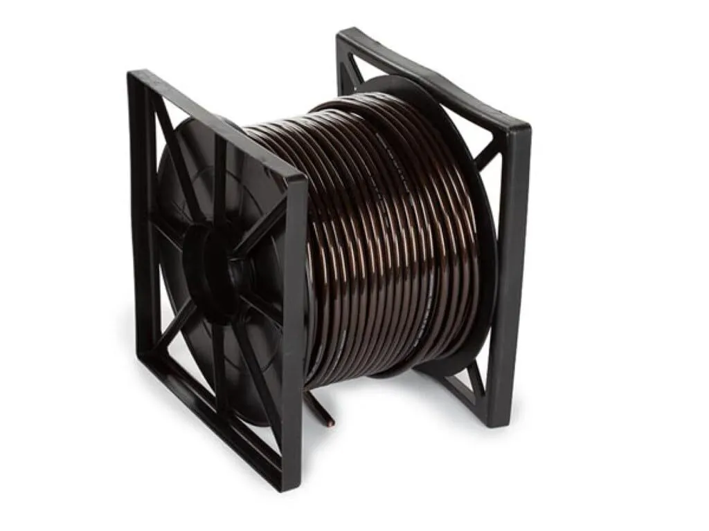 Câble d'alimentation 100m noir transparent pour montage de lampe