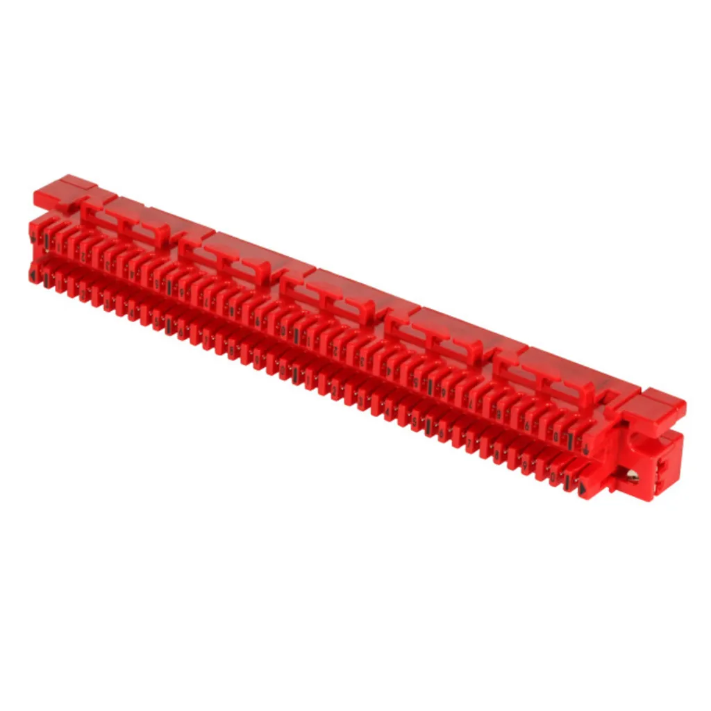 Barrette de terre 84 pôles EFB 46002.1V2 avec fixation par vis stable