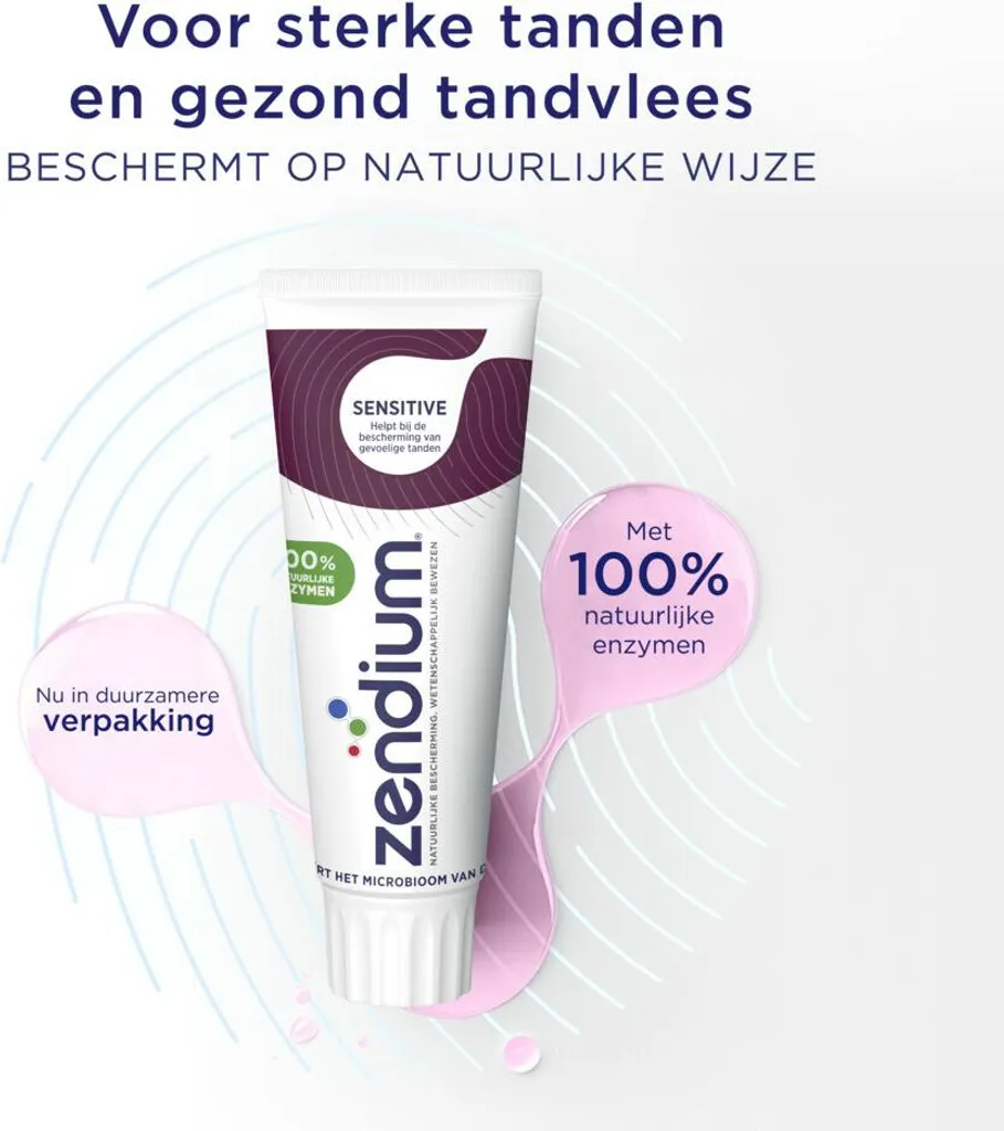 Zendium Dentifricio Sensitive 75 ml - Confezione risparmio - 10 pezzi - 5