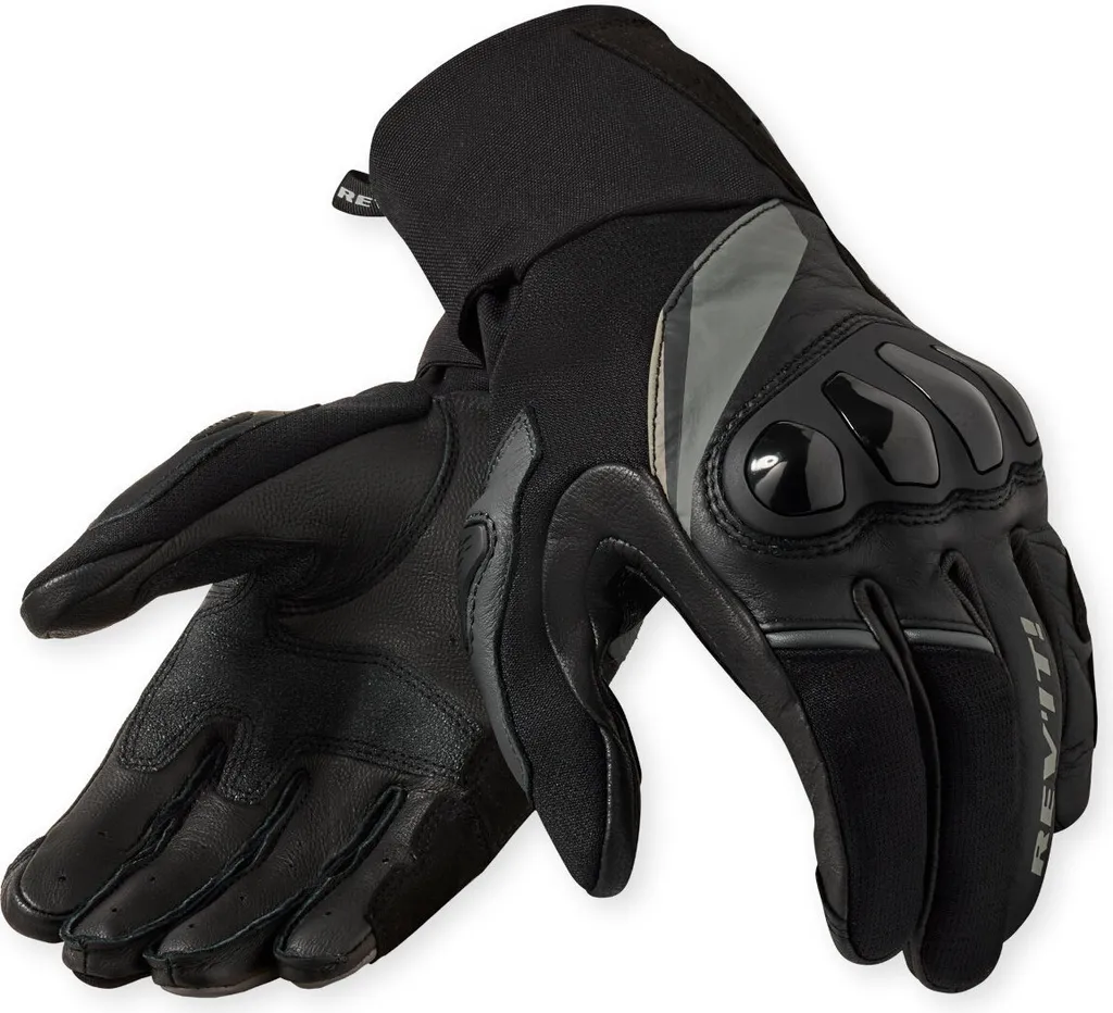 Gants de Moto Homme Revit Combustion Noir en Taille L - Équipement Été