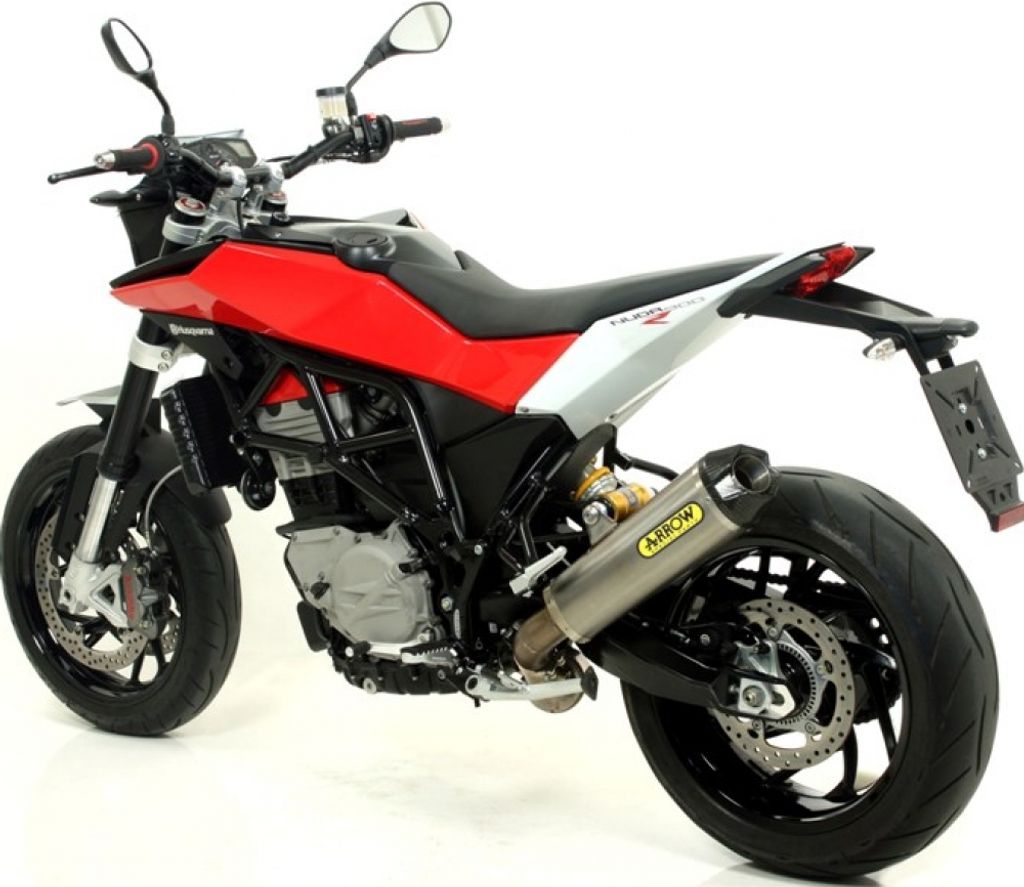 ARROW Titan-Auspuff mit Endkappe für Husqvarna Nuda 900 Nuda 900 R