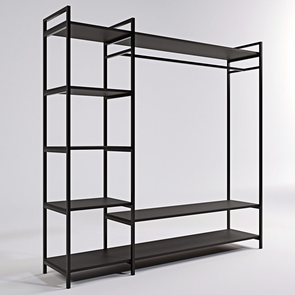 Skye Decor, Pamir- Pamir Trend Gardırop Çok Raflı L607LCV, Produktbild 4