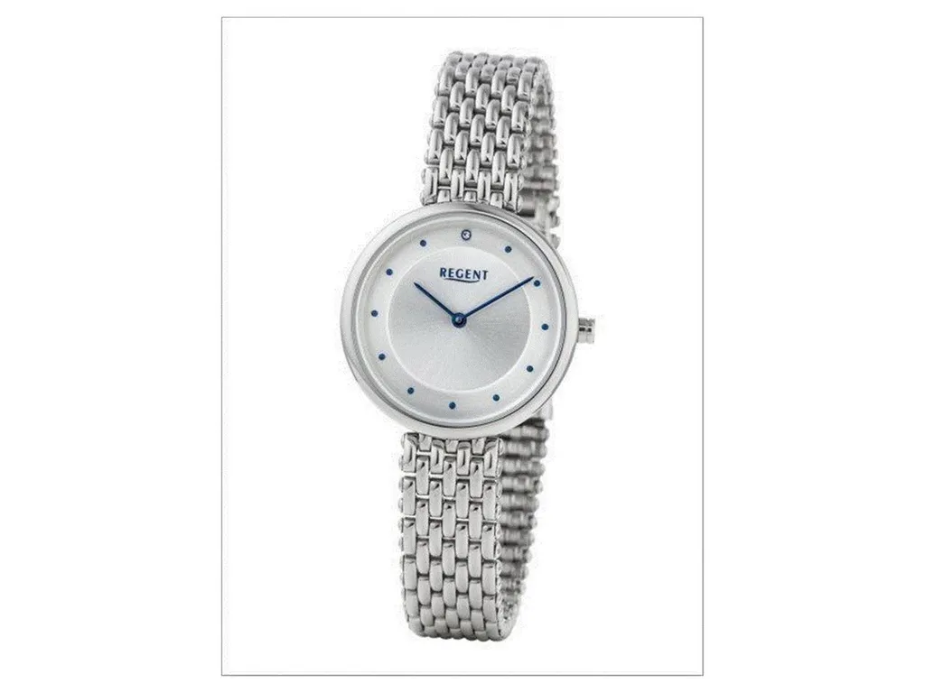 Montre Regent 12221071 pour femme en acier inoxydable quartz analogique