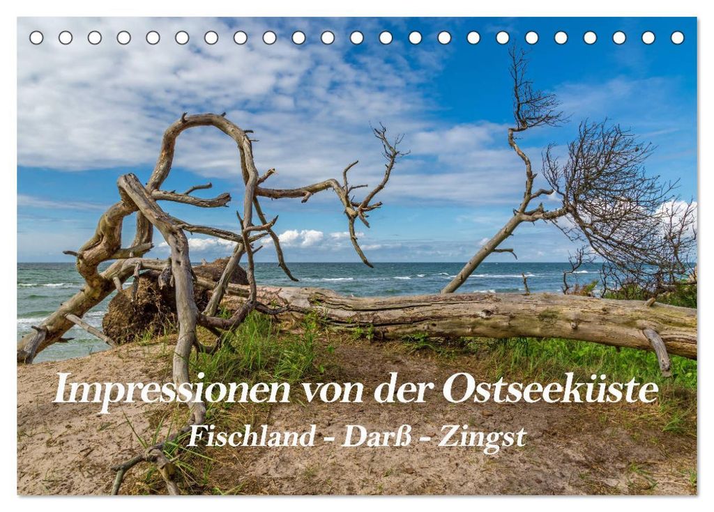 Impressionen von der Ostsee Fischland-Darß-Zingst (Tischkalender 2027 DIN A5 quer), CALVENDO Monatskalender