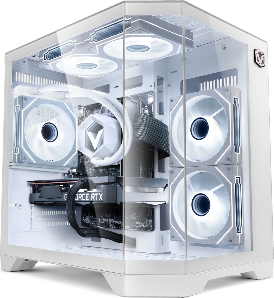 Vibox VII-237 Gaming PC - Intel Core i9 10900F 5,2 GHz - Radeon RX 9070 12 GB - 16 GB RAM - 1 TB NVMe M.2 SSD - Windows 11 - WiFi