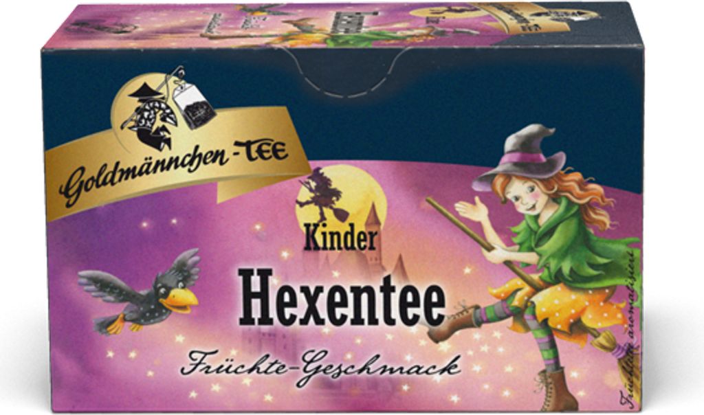 Goldmännchen Kinder-Tee Hexentee Früchtezauber Produktbild 