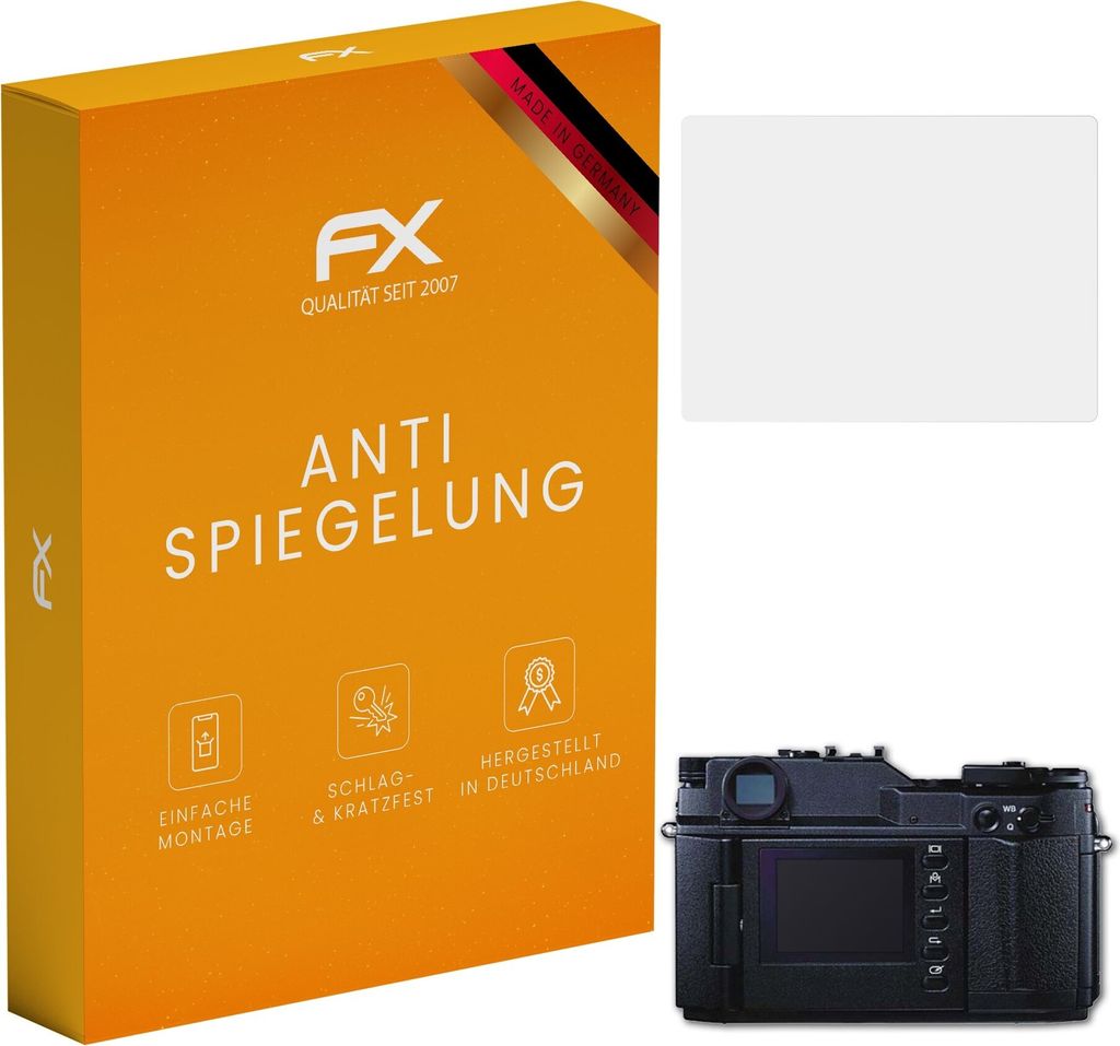 atFoliX FX-Antireflex 3x Schutzfolie kompatibel mit Epson R-D1 Displayfolie