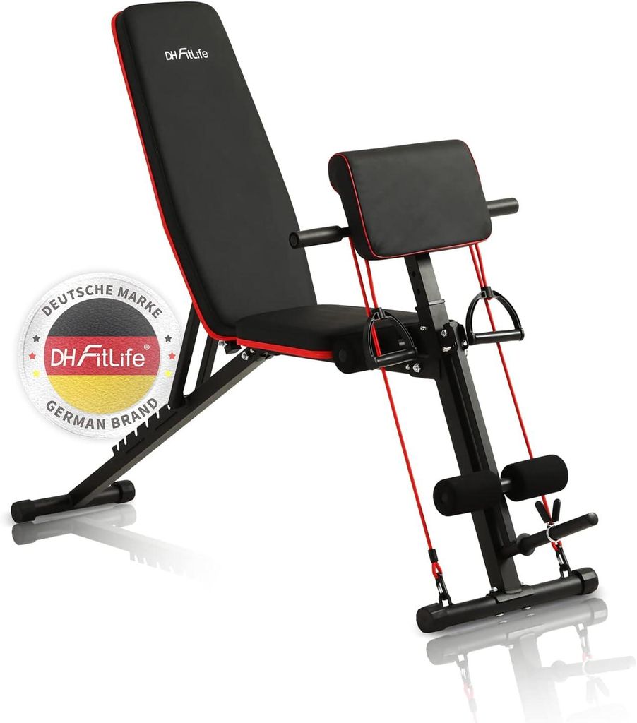DH FitLife Banc de musculation pliable 7 niveaux | Banc Image du produit 